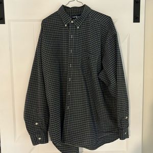 Men’s long sleeve plaid button down by Ralph Lauren
